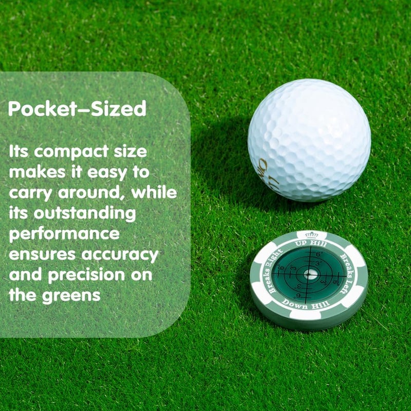 Prodigora SlopeMaster ProGreen Reader - Golf Ball Marker with High Precision Green Reading Aid Golf Accessories for Men Women - Image 5